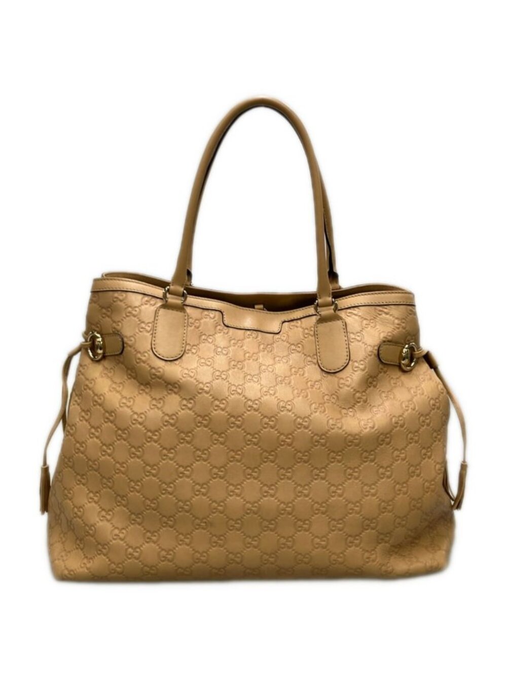 Gucci Tote Bag Guccissima Beige - Picture 1 of 10